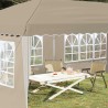 Tente de fête pop-up 575 x 289 x 245 cm Crème 629274629274