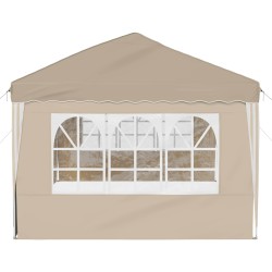 Tente de fête pop-up 575 x 289 x 245 cm Crème 629274629274