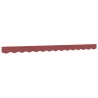 Tissu de remplacement de cantonnière d’auvent rayure bordeaux 629275629275