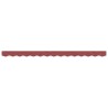 Tissu de remplacement de cantonnière d’auvent rayure bordeaux 629275629275