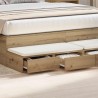 Tiroirs de lit Chêne artisanal 135 x 36,5 x 16,5 cm 629276629276