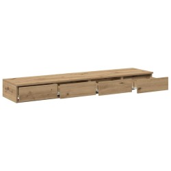 Tiroirs de lit Chêne artisanal 135 x 36,5 x 16,5 cm 629276629276