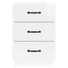 Cabinet de chevet avec tiroir Blanc brillant 43 x 41 x 63,5 cm 629279629279