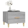 Tables basses 2 pcs sonoma gris 50x50x40 cm bois d'ingénierie 629280629280
