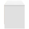 Meuble TV avec LED Blanc 165 x 34 x 40 cm Bois d'ingénierie 629287629287