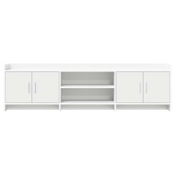 Meuble TV 168 x 33 x 47 cm Blanc Bois d'ingénierie 629289629289