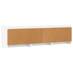 Meuble TV 168 x 33 x 47 cm Blanc Bois d'ingénierie 629289629289