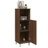 Armoire de bain Chêne marron 30x30x95 cm Bois d'ingénierie 629290629290