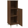 Armoire de bain Chêne marron 30x30x95 cm Bois d'ingénierie 629290629290