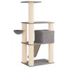 Arbre à chat avec poteaux à griffer en sisal Gris clair 173 cm 629294629294