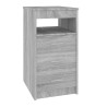 Armoire à tiroirs Sonoma gris 40x50x76 cm Bois d'ingénierie 629297629297