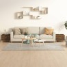 Tables basses 2 pcs chêne marron 50x50x40 cm bois d'ingénierie 629302629302