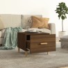 Tables basses 2 pcs chêne marron 50x50x40 cm bois d'ingénierie 629302629302
