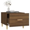 Tables basses 2 pcs chêne marron 50x50x40 cm bois d'ingénierie 629302629302