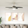 Ventilateur de plafond avec lumière et télécommande Ø 110 cm 629309629309