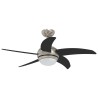 Ventilateur de plafond avec lumière et télécommande Ø 110 cm 629309629309