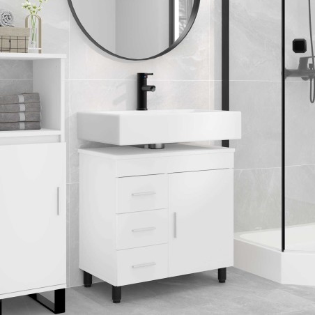 Unité de vanité de salle de bain Blanc 60 x 35 x 60 cm 629310629310