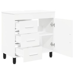 Unité de vanité de salle de bain Blanc 60 x 35 x 60 cm 629310629310