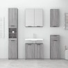 Armoire à miroir de salle de bain Sonoma gris 64x20x67 cm 629315629315