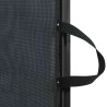 Porte rétractable pour animaux de compagnie noir 102,5x125 cm 629317629317