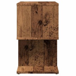 Table de chevet vieux bois 50x30x51,5 cm bois d'ingénierie 629318629318