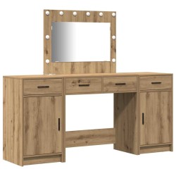 Table de Toilette 3 pcs Marron 78,5 x 41 x 135 cm 629319629319