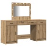 Table de Toilette 3 pcs Marron 78,5 x 41 x 135 cm 629319629319