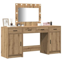 Table de Toilette 3 pcs Marron 78,5 x 41 x 135 cm 629319629319