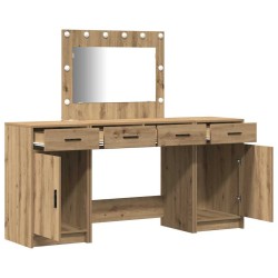 Table de Toilette 3 pcs Marron 78,5 x 41 x 135 cm 629319629319