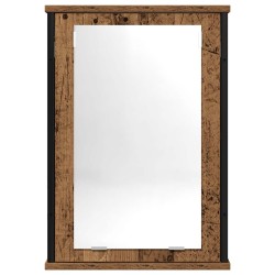 Armoire à miroir de salle de bain vieux bois bois d'ingénierie 629321629321