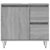Armoire de bain sonoma gris 65x33x60 cm bois d'ingénierie 629325629325