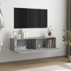 Armoire murale TV Sonoma gris 120x30x30 cm Bois d'ingénierie 629326629326
