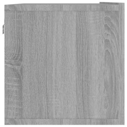 Armoire murale TV Sonoma gris 120x30x30 cm Bois d'ingénierie 629326629326