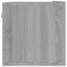 Armoire murale TV Sonoma gris 120x30x30 cm Bois d'ingénierie 629326629326