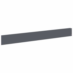 Bordure de Pelouse 20 pcs 100 x 12 cm Acier Anthracite 629327629327