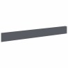 Bordure de Pelouse 20 pcs 100 x 12 cm Acier Anthracite 629327629327