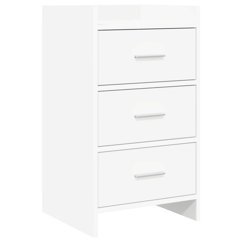 Tables de chevet Blanc 40 x 36 x 70 cm Bois d'ingénierie 629329629329