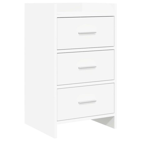 Tables de chevet Blanc 40 x 36 x 70 cm Bois d'ingénierie 629329629329