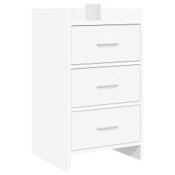 Tables de chevet Blanc 40 x 36 x 70 cm Bois d'ingénierie 629329629329
