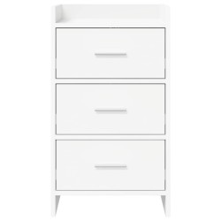 Tables de chevet Blanc 40 x 36 x 70 cm Bois d'ingénierie 629329629329