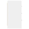 Tables de chevet Blanc 40 x 36 x 70 cm Bois d'ingénierie 629329629329