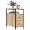 Tables de chevet 2 pcs chêne sonoma 30x60x60 cm bois ingénierie 629335629335