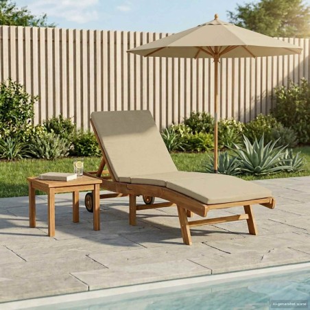 Transat Marron et beige Polyester 629337629337