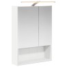 Armoire Miroir de Salle de Bain Blanc 50 x 14,5 x 70 cm 629338629338