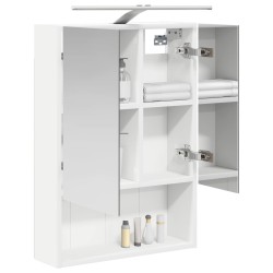 Armoire Miroir de Salle de Bain Blanc 50 x 14,5 x 70 cm 629338629338