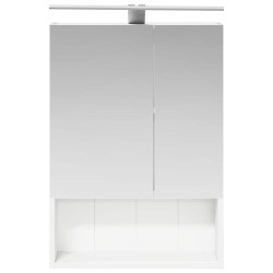 Armoire Miroir de Salle de Bain Blanc 50 x 14,5 x 70 cm 629338629338