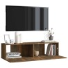 Armoire murale TV Chêne fumé 120x30x30 cm Bois d'ingénierie 629340629340