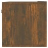 Armoire murale TV Chêne fumé 120x30x30 cm Bois d'ingénierie 629340629340