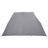 Auvent de véhicule avec toit Gris et orange 518 x 580 x 215 cm 629341629341