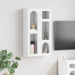 Armoire suspendue ELST Blanc 59 x 20 x 100 cm Bois d'ingénierie 629342629342